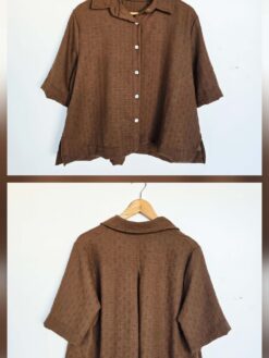 Camisa Oversize ISABELLA  [Lino Bordado]