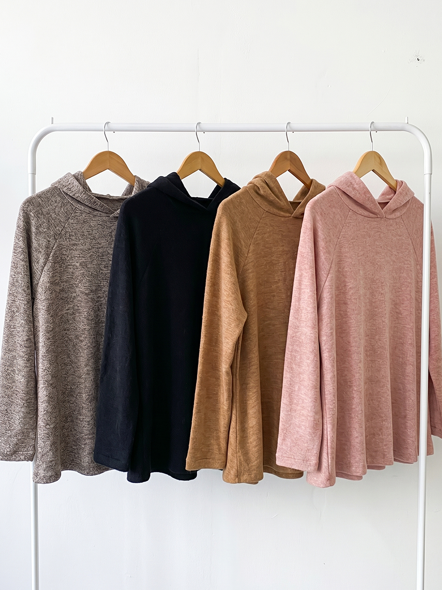Remera Con Capucha DUSU (Angorina Lanilla)