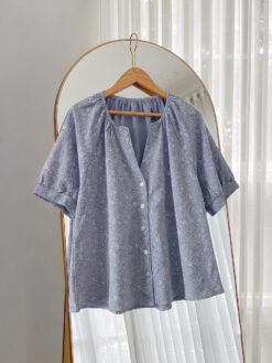 Camisa JESS [Lino estampado]